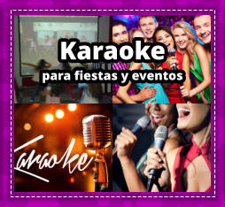 KARAOKE PARA FIESTAS en Villa Ballester - KARAOKE en Villa Ballester